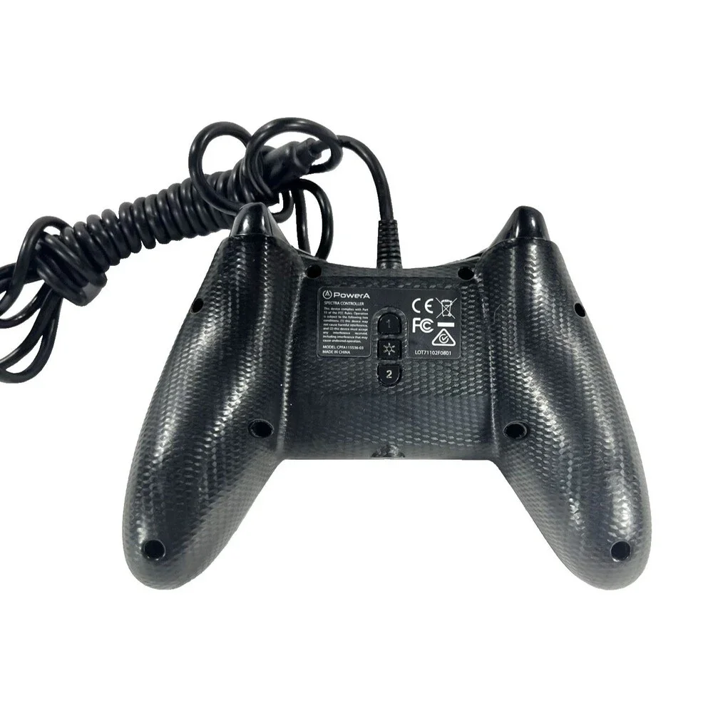 PowerA Xbox 360 Wired Black Controller CPFA115536-03 Tested
